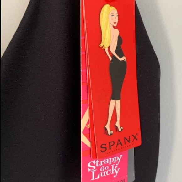 NEW Spanx Strappy Go Lucky Racerback Tank Top Cami T Back - Picture 5 of 5